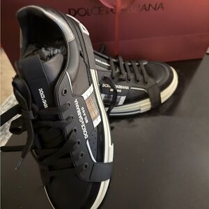 Men- Dolce & Gabbana Custom 2.Zero
Low 'Black'  - Size11